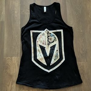 Vegas Golden Knights racerback tank top